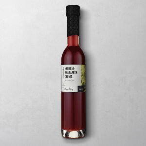 AARDBEI-RABARBER CREMA